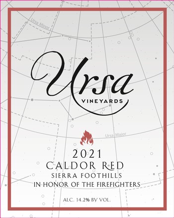 2021 Caldor Red, Sierra Foothills